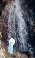 Nachi Falls freeze